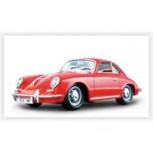 BBURAGO 1:24 - PORSCHE 356B COUPE, RED