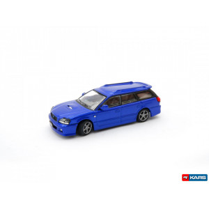 BM CREATIONS 1:64 - SUBARU LEGACY E-TUNE II 2002 LHD, BLUE