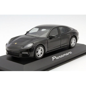 DEALER MODELS 1:43 - PORSCHE PANAMERA 2ND GENERATION 2017 BLACK METALLIC