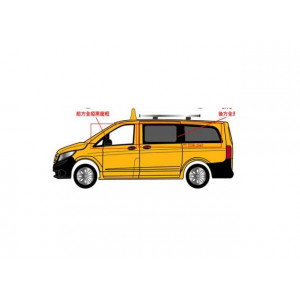 ERA 1:64 - MERCEDES BENZ VITO 2020 TAIWAN TAXI, WHITE