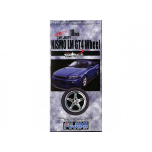 FUJIMI 1:24 - 18INCH NISMO LM GT4 WHEEL SET OF 4, PLASTIC MODELKIT #08