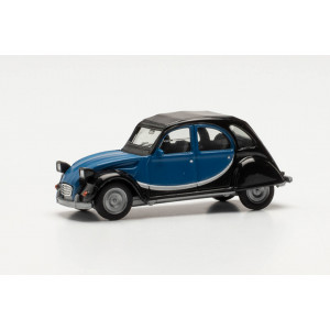 HERPA 1:87 - Citroen 2 CV Charleston, blue/black