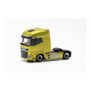 Herpa 316262 DAF XG rigid tractor, tyscan yellow metallic