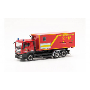 HERPA 1:87 - MAN TGS roll-off multibucket-truck „Feuerwehr Frechen“