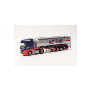 HERPA 1:87 - Mercedes-Benz Actros Bigspace `18 ADR suction bulk semitrailer „Alfred Talke“ (Nordrhein-Westfalen/Köln)