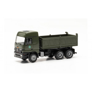 HERPA 1:87 - Mercedes-Benz Actros L 96 dumper truck "Bundeswehr/Auslandseinsatz"