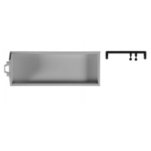 HERPA 1:87 - Roll-off dump, flat Content: 2 pcs.