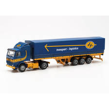HERPA 1:87 - Scania 142 tarp semitrailer „ASG“ (Schweden/Stockholm)
