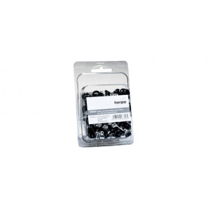 HERPA 1:87 - Set of wheels for trucks and rigid tractors, chromium plated Content: for rigid tractor 20 pcs.