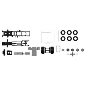 HERPA 1:87 - TS Chassis Scania CS 20 with side skirting