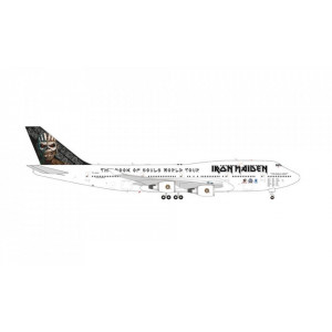 HERPA (WINGS) 1:200 - Iron Maiden (Air Atlanta Icelandic) Boeing 747-400 “Ed Force One” - The Book of Souls World Tour 2016 – TF-AAK