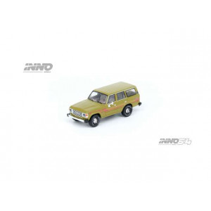INNO MODELS 1:64 - TOYOTA LAND CRUISER FJ60, OLIVE GREEN