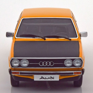 KK SCALE 1:18 - AUDI 80 GTE, 1972 - GALBEN/NEGRU
