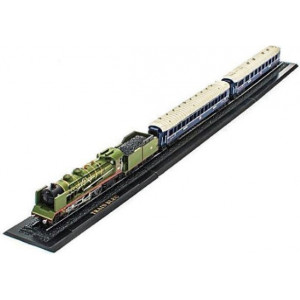 MAGAZINE MODELS 1:220 - TRAIN BLEU - Z GAUGE - GREAT TRAINS OF THE WORLD