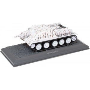 MAGAZINE MODELS 1:43 - SU-122 (WINTER CAMOUFLAGE) - 1943 - TANK COLLECTION