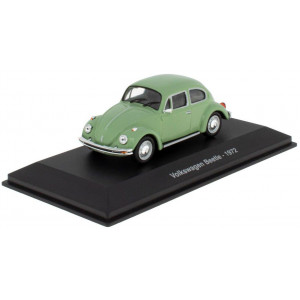 MAGAZINE MODELS 1:43 - VOLKSWAGEN BEETLE - 1972 - LT GREEN