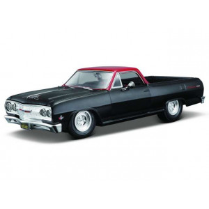MAISTO 1:24 - CHEVROLET EL CAMINO Z28 1965, BLACK/RED