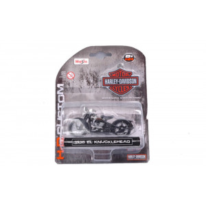 MAISTO 1:24 - HARLEY DAVIDSON EL KNUCKLEHEAD 1936 BLISTER
