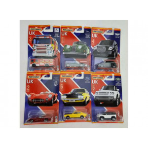 MATCHBOX 1:64 - BEST OF UK ASSORTMENT - 1 BUCATA