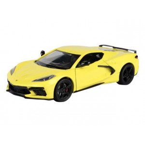 MOTORMAX 1:24 - CORVETTE STINGRAY 2020, YELLOW