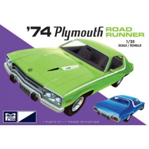 MPC 1:25 - PLYMOUTH ROAD RUNNER 1974 (2T), PLASTIC MODELKIT