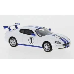 RICKO 1:87 - MASERATI 3200 GT TROFEO 2002, WHITE/BLUE, NO.1