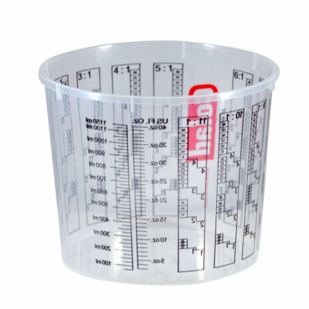 Recipient gradat pentru rasini 1L