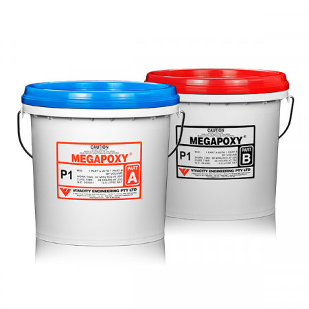 Pasta de umplere epoxidica bicomponenta Megapoxy P1 4L