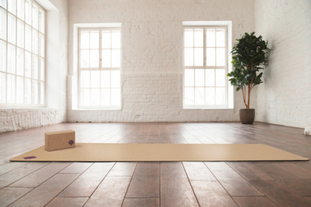 Set fitness Yoga MAT ECO si 2 CARAMIZI Yoga M din pluta