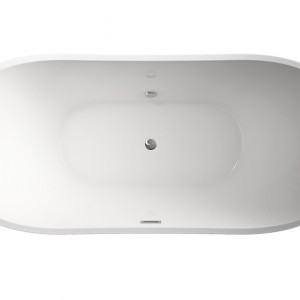 Cada freestanding ovala din acril JUNO 150*72 cm