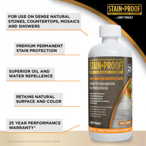 Impermeabilizant STAIN-PROOF DENSE STONE™ 473 mL
