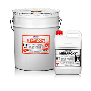 Rasina epoxidica bicomponenta gel Megapoxy HT 4L
