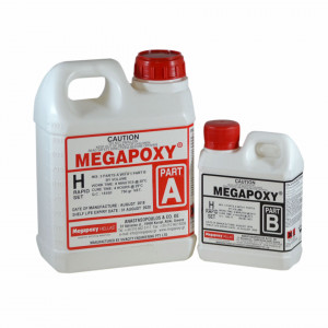 Rasina epoxidica bicomponenta Megapoxy H Rapid 4L
