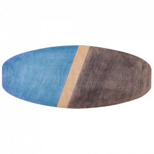 Balance board MARINE CMK, set placa de echilibru cu cilindru din pluta, 77x33cm