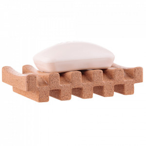 Sapuniera din pluta ECO, 13x8x3cm 