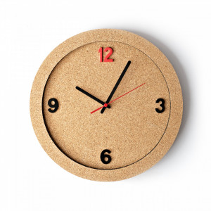 Ceas de perete din pluta ECO-CORK 30 cm