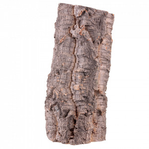 Tunel din pluta naturala pentru terariu, acvariu, crafts sau decor, 20-25x80cm
