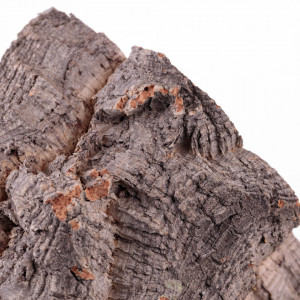 Tunel din pluta naturala pentru terariu, acvariu, crafts sau decor, 20-25x80cm