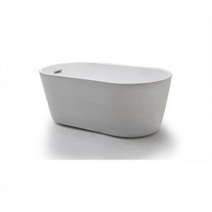 Cada freestanding dreapta din acril CALYPSO 168*76cm