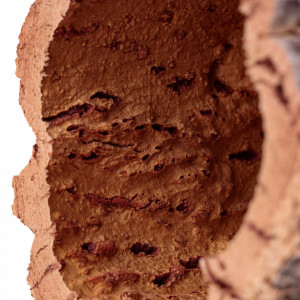 Tunel din pluta naturala pentru terariu, acvariu, crafts sau decor, 20-25x80cm