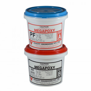Adeziv epoxidic bicomponent rapid Megapoxy PF 1L