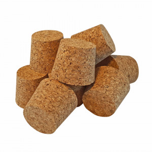 Dop conic din pluta pentru damigeana, sticla, 35x45/35mm, set 10buc