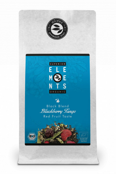 BLACKBERRY TANGO SUPERIOR ELEMENTS ALVEUS- TEA ORGANIC BLACK BLEND - HANDMADE with LOVE / Red Fruit Taste