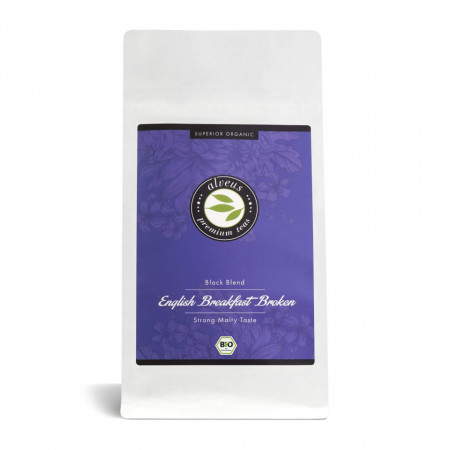 ENGLISH BREAKFAST BROKEN TEA SUPERIOR TEA BLEND ALVEUS HANDMADE STRONG MALTY Taste 175g plic