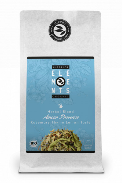 AMOUR PROVENCE SUPERIOR ORGANIC ALVEUS PREMIUM TEA HERBAL BLEND - Rosemary Thyme Lemon TASTE