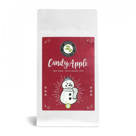 CANDY APPLE - FRUIT BELND - APPLE CARAMEL TASTE - ALVEUS PREMIUM TEAS 100g plic