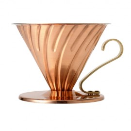 COFFEE DRIPPER V60 COPPER TIP 02