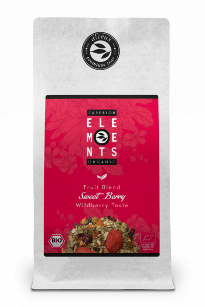 SWEET BERRY SUPERIOR ORGANIC PREMIUM TEA ALVEUS - FRUIT BLEND - WILDBERRY TASTE 100G PLIC