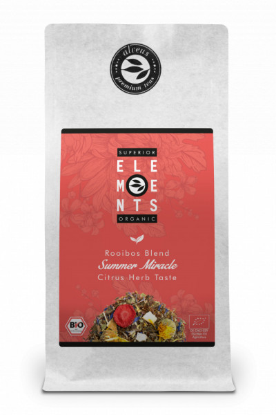 SUMMER MIRACLE SUPERIOR ELEMENTS ALVEUS TEA ROOIBOS BLEND HANDMADE - CITRUS HERBS TASTE
