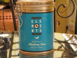 BLACKBERRY TANGO - TEA ORGANIC BLACK BLEND - HANDMADE Red Fruit Taste cutie metalica
